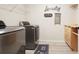 Functional laundry room equipped with modern appliances and ample storage space for convenience at 6915 Rambling Vale, Cumming, GA 30028