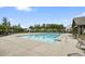 Enjoy the community pool with ample seating and room for swimming laps at 6915 Rambling Vale, Cumming, GA 30028