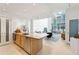 Spacious kitchen open to the living area, featuring modern appliances at 845 Spring Nw St # 408, Atlanta, GA 30308