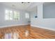 Bedroom with great natural light, hardwood floors, crown molding and plantation shutters at 1227 Ashford Creek Ne Park, Atlanta, GA 30319