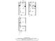 Detailed floor plans for a two-story home, showcasing the layout of each level at 1227 Ashford Creek Ne Park, Atlanta, GA 30319
