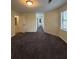 Spacious bedroom features plush carpet, neutral paint and a window at 5250 Mountain Village Ct, Stone Mountain, GA 30083