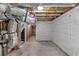 Unfinished basement ready for customization at 212 Lake Forest Dr, Acworth, GA 30102
