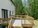 Wooden deck perfect for outdoor entertaining at 212 Lake Forest Dr, Acworth, GA 30102