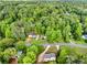 Aerial view of home showcasing well-manicured lawn and lush landscaping at 2929 Alberta Dr, Marietta, GA 30062