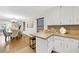 The kitchen and dining room areas offer beautiful lighting and seamless flow for entertaining at 2929 Alberta Dr, Marietta, GA 30062