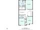 Second floor plan featuring bedrooms, bathrooms, and an office at 1957 Brightleaf Way # 59, Marietta, GA 30060