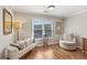 Sitting area with comfortable seating and natural light, adjacent to a bedroom at 3133 Dunton Se St, Smyrna, GA 30080