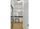 A bathroom vanity with a granite countertop and stylish lighting at 3475 Oak Valley Ne Rd # 2060, Atlanta, GA 30326