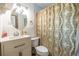 Well-lit bathroom with a vanity, mirror, and toilet at 110 Turman Se Ave, Atlanta, GA 30315