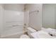 Clean bathroom featuring bath and shower at 169 Parkside Dr, Stockbridge, GA 30281