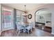 Charming dining area next to the living room with lots of natural light at 3363 Linton Ln, Marietta, GA 30066