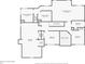 Second floor plan of the home with primary bedroom and bathroom at 3363 Linton Ln, Marietta, GA 30066