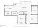 Lower level floor plan with recreation room, kitchenette, and multiple bedrooms at 3363 Linton Ln, Marietta, GA 30066