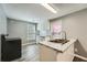 Efficient kitchenette with updated cabinets and stainless steel sink at 3363 Linton Ln, Marietta, GA 30066