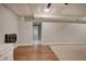 Finished basement area features wood flooring and recessed lighting at 3695 Highway 140, Rydal, GA 30171