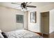 Guest bedroom with a closet and a view of the backyard at 3013 Nicholas Dr, Villa Rica, GA 30180