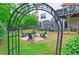 The backyard boasts a lovely pergola, fire pit, and covered deck, perfect for outdoor gatherings at 533 Beecham Dr, Smyrna, GA 30082