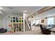 Finished basement features a loft bed play area, stairs, and a comfortable living space at 533 Beecham Dr, Smyrna, GA 30082