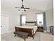 Spacious bedroom with a comfortable bed, neutral color palette, and natural light from the windows at 533 Beecham Dr, Smyrna, GA 30082