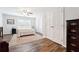 Cozy bedroom with natural lighting and neutral paint at 825 Kennedy Ct, Loganville, GA 30052