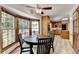 Charming breakfast nook featuring a bay window that offers ample natural light at 1450 Holly Bank Cir, Atlanta, GA 30338
