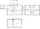 Detailed floor plan showcasing the layout of all three floors of the home at 1450 Holly Bank Cir, Atlanta, GA 30338