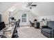Spacious home office with natural light, ceiling fan, and multiple desk spaces at 1625 Summit View Way, Snellville, GA 30078