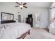 Spacious main bedroom showing ensuite bathroom and walk-in closet at 1625 Summit View Way, Snellville, GA 30078