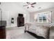 Bright main bedroom featuring a bay window and neutral-toned walls at 1625 Summit View Way, Snellville, GA 30078