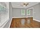 Bedroom with hardwood floors and natural light at 2417 Jade Dr, Lawrenceville, GA 30044