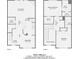Detailed floor plan displaying layout of rooms and total square footage: 1400 sq ft at 3733 Sidney Lanier Blvd, Duluth, GA 30096