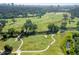 Scenic aerial view of Brookhaven golf course with lush greenery and mature trees at 615 Wilson Nw Rd, Atlanta, GA 30318