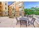Inviting courtyard with fountain and cozy seating areas in a beautiful condominium complex at 10 Perimeter Summit Ne Blvd # 3109, Atlanta, GA 30319