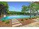 Scenic pickleball courts bordered by lush greenery, perfect for outdoor recreation at 10 Perimeter Summit Ne Blvd # 3109, Atlanta, GA 30319