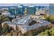 Aerial view of the community, including the parking garage and nearby skyscrapers at 10 Perimeter Summit Ne Blvd # 3109, Brookhaven, GA 30319