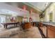 Game room featuring a pool table, kitchen area and cozy seating, perfect for social gatherings at 10 Perimeter Summit Ne Blvd # 3109, Brookhaven, GA 30319