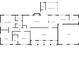 Detailed floor plan showcasing the layout of bedrooms, bathrooms, living spaces, and garage at 4356 Executive Dr, Stone Mountain, GA 30083