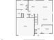 Main level floorplan showcases spacious kitchen, dining, and living areas at 8491 Limerick Ln, Winston, GA 30187