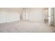 A spacious primary bedroom offers two walk in closets and ensuite bathroom with shower at 8491 Limerick Ln, Winston, GA 30187
