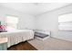 Bright bedroom with carpet and hardwood floors, perfect for children at 2342 Eastway Rd, Decatur, GA 30033