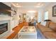 Spacious living room with fireplace, built-ins and an open layout at 1761 Flat Shoals Se Rd, Atlanta, GA 30316