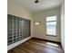 Dining room with unique lighting fixture and accent window at 390 17Th Nw St # 6001, Atlanta, GA 30363