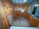 This basement features wood paneling at 668 Lynn Sw Cir, Atlanta, GA 30311