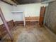 This basement has concrete floors at 668 Lynn Sw Cir, Atlanta, GA 30311