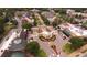 Aerial view of community streets, condos, shops and courtyard at 5004 Lake Mist Se Dr, Smyrna, GA 30126