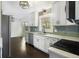 Modern kitchen featuring stainless appliances, white cabinets, and bright countertop at 170 Gilreath Nw Rd, Cartersville, GA 30121