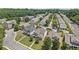 An aerial view showcasing a community with well-maintained homes and lush green landscaping at 1840 Brighton Se Blvd, Atlanta, GA 30316