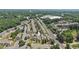 A captivating aerial view of a well-organized community with houses and green spaces at 1840 Brighton Se Blvd, Atlanta, GA 30316