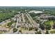 An aerial shot showcases a vast neighborhood surrounded by trees, and highways at 1840 Brighton Se Blvd, Atlanta, GA 30316
